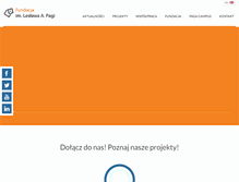 Tablet Screenshot of paga.org.pl
